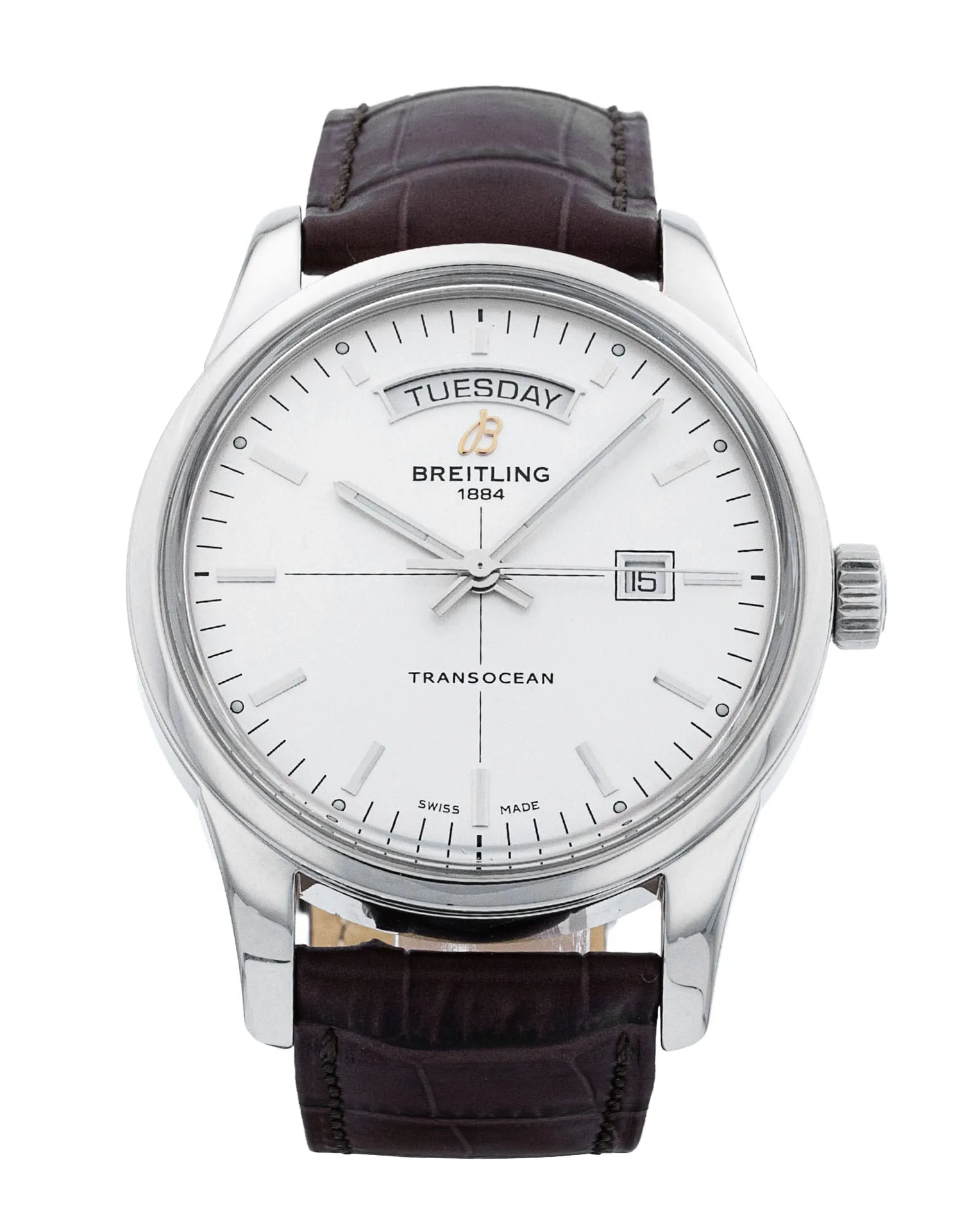 Pre-Owned Breitling Transocean Watch